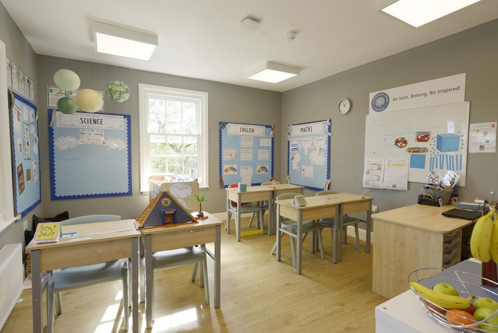 Haywards Farm School classroom