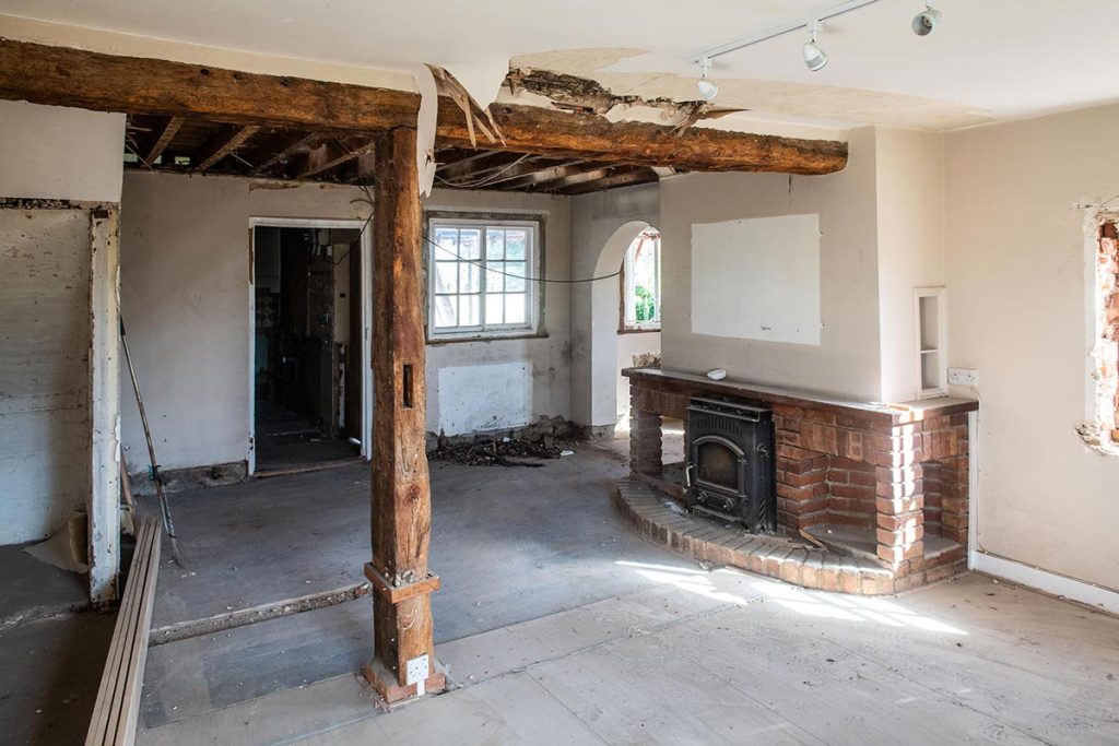 Chalkpit Cottage before Renovation