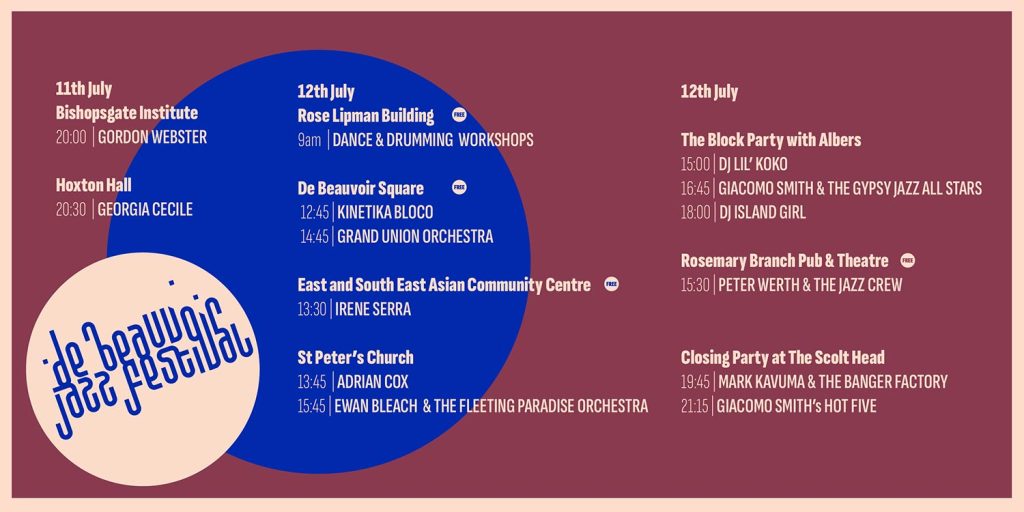De Beauvoir Jazz Festival 2025