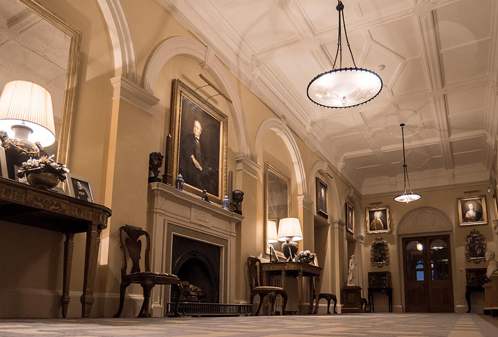Ground Floor Hall at Englefield Estate