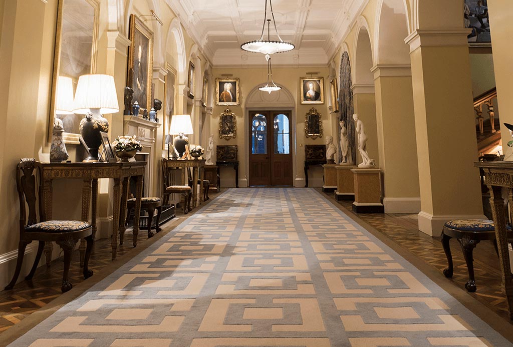 Entrance way in Ground Floor Hall at Englefield Estate