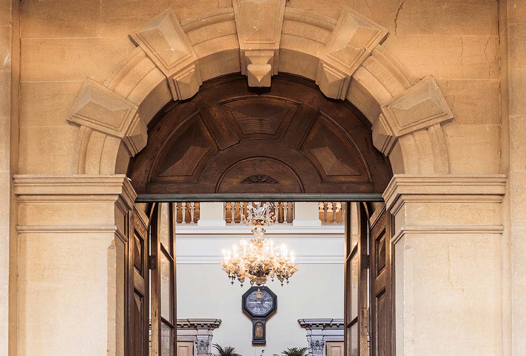 The Entrance Hall at Englefield Estate