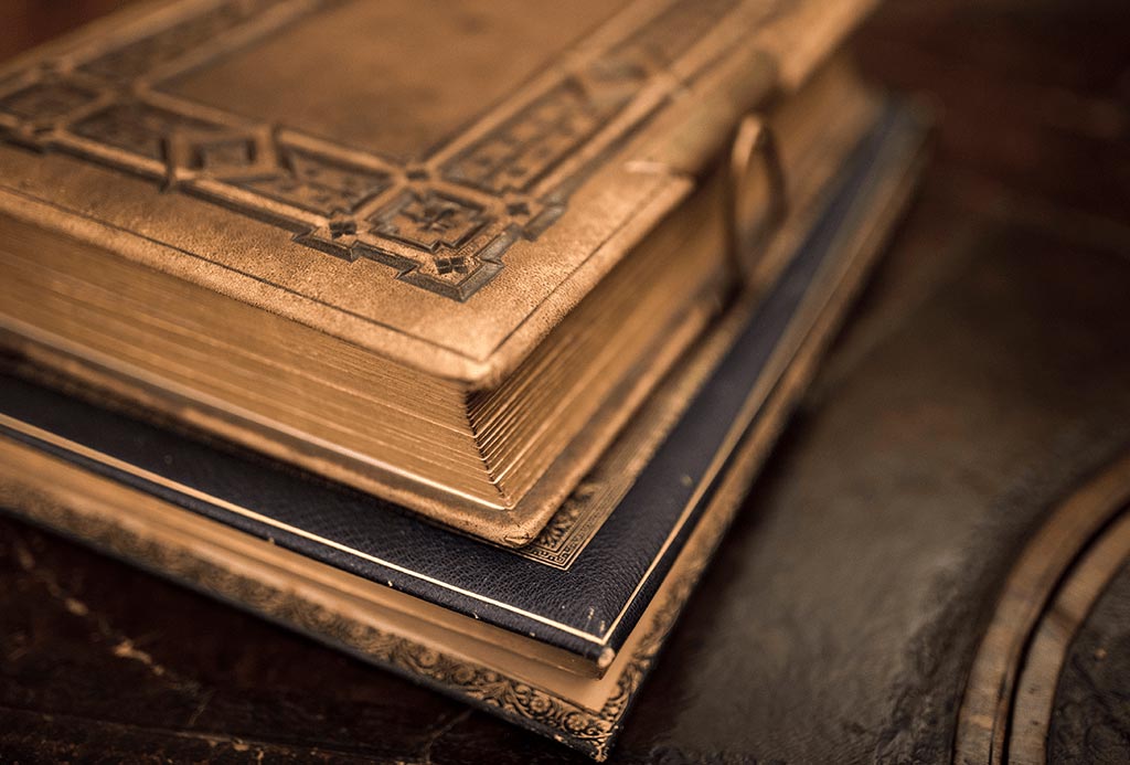 The Library at Englefield Estate books