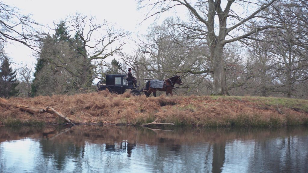 BBC Emma Filming at Englefield House