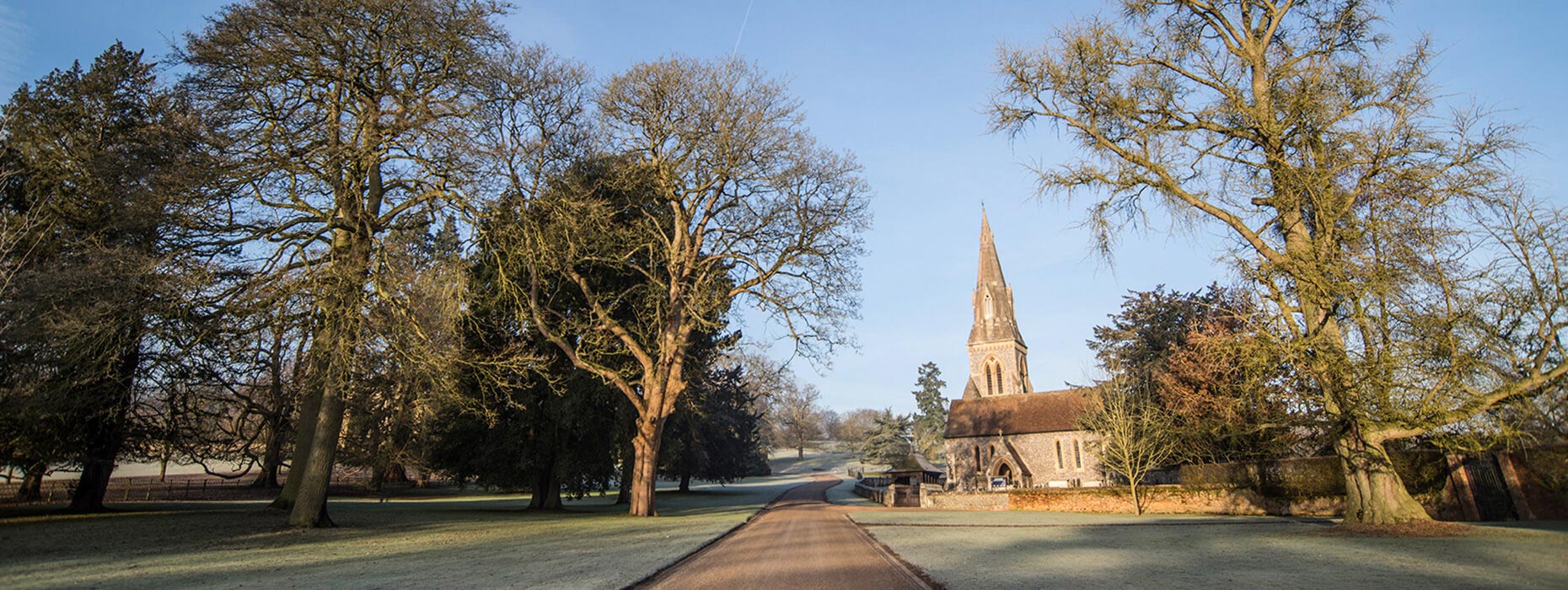 Englefield Church Filming Location Header