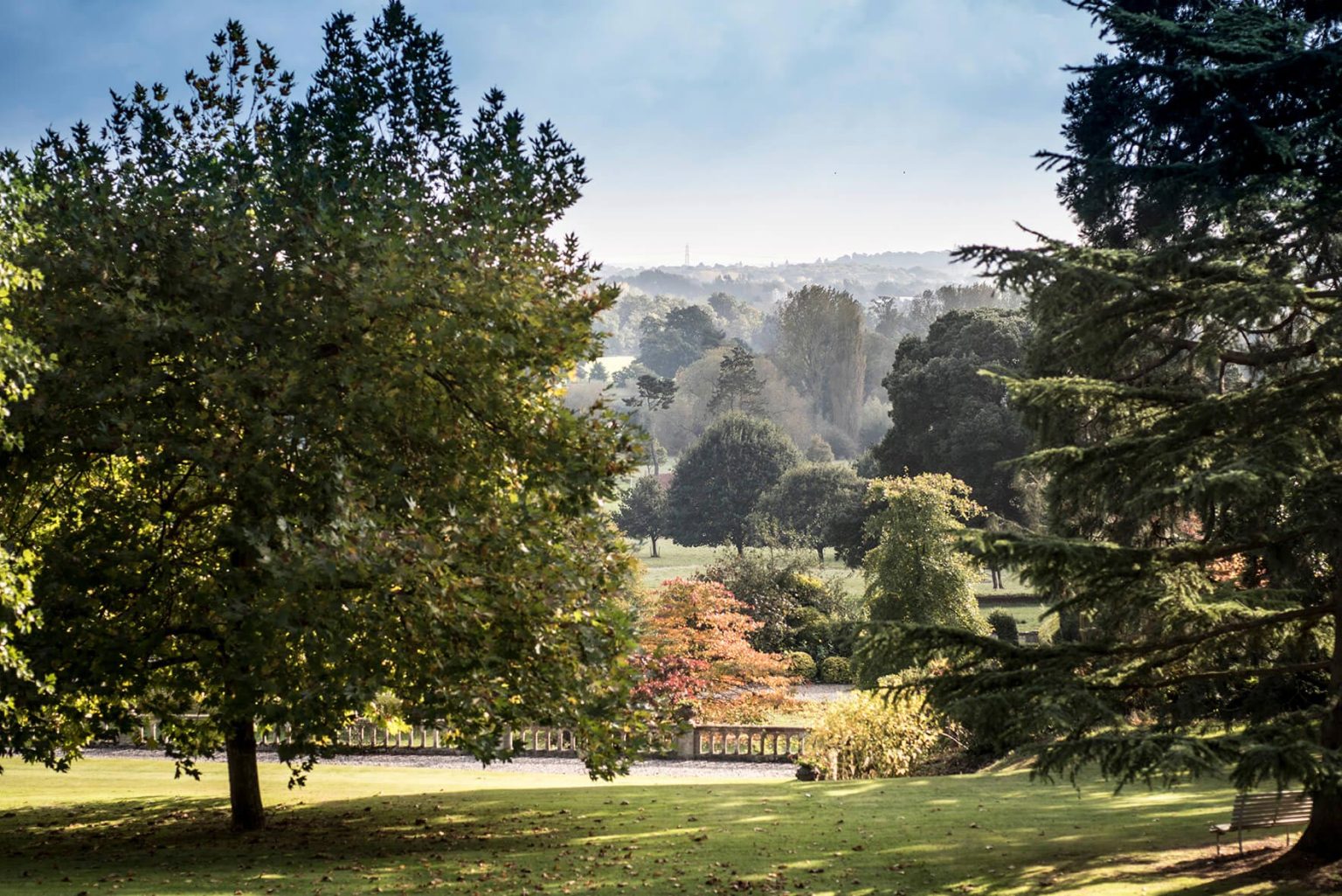 Englefield Estate gardens filming location