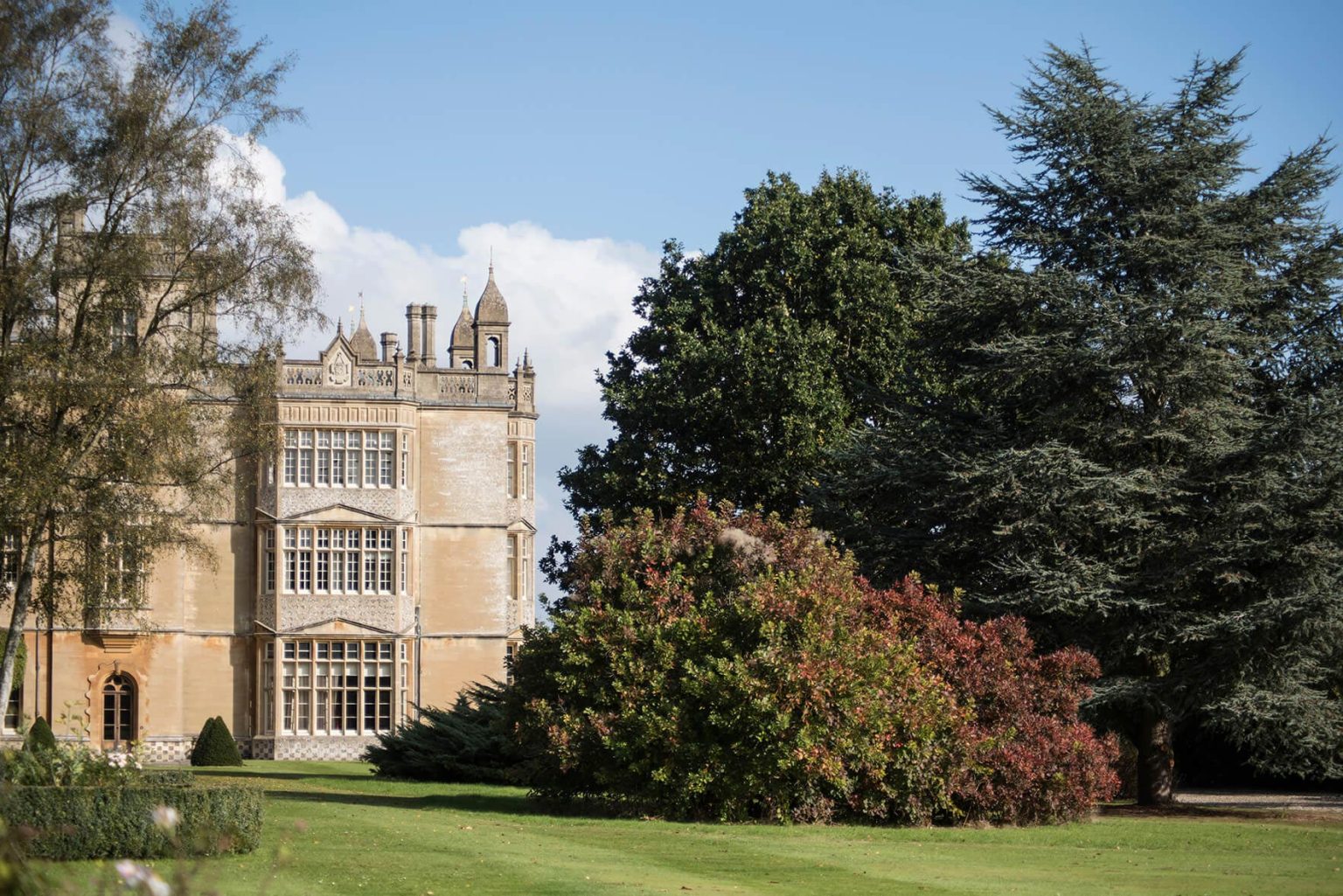 Englefield Estate gardens filming location