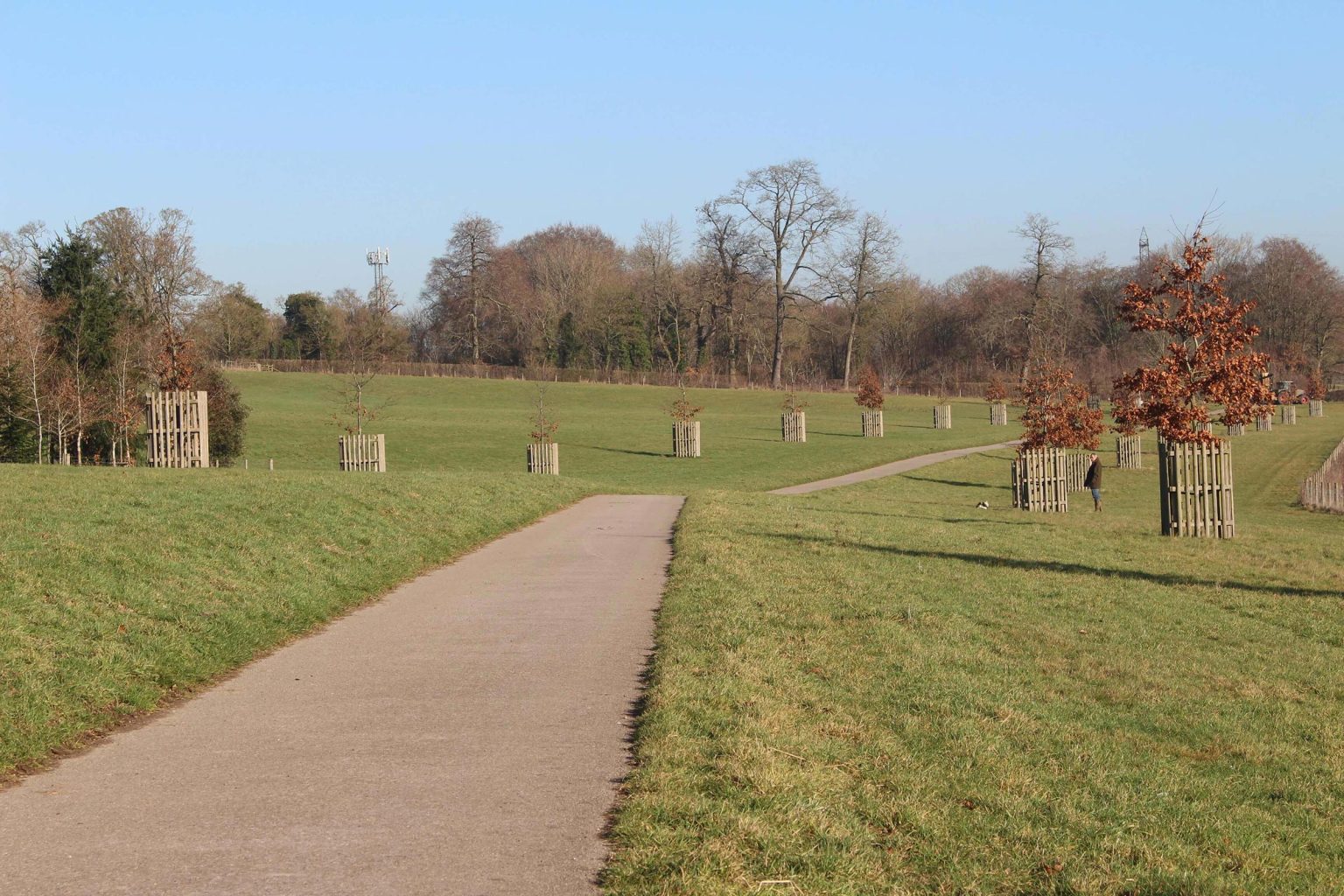 Englefield Estate entrance driveway filming location