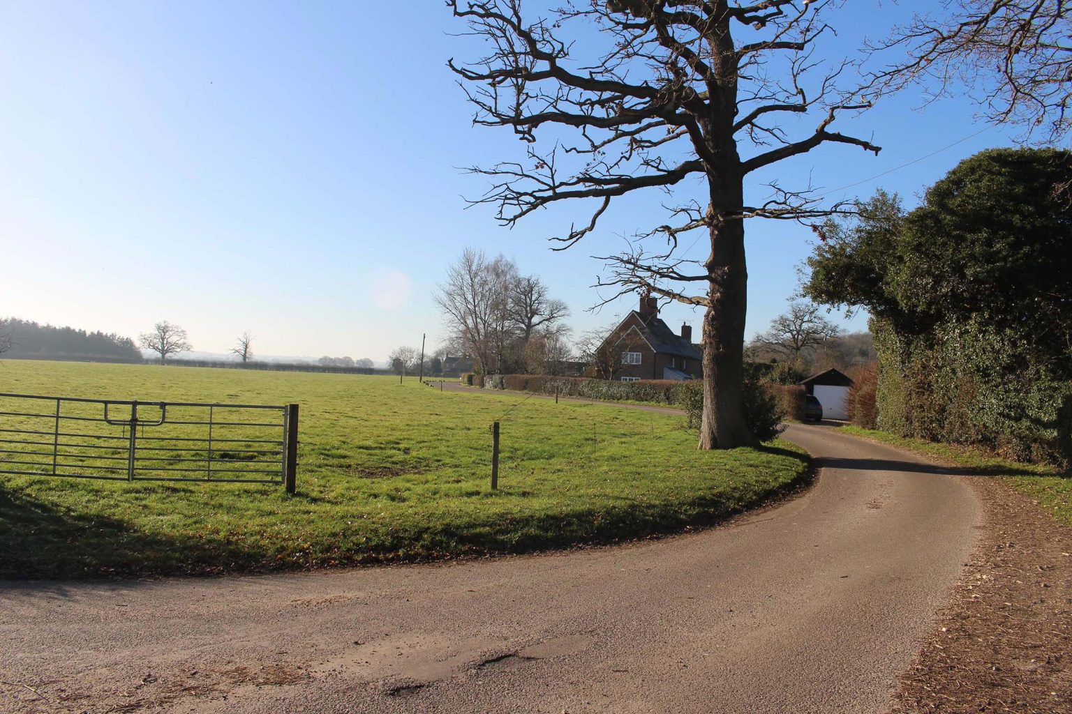 Englefield Estate country lanes filming location