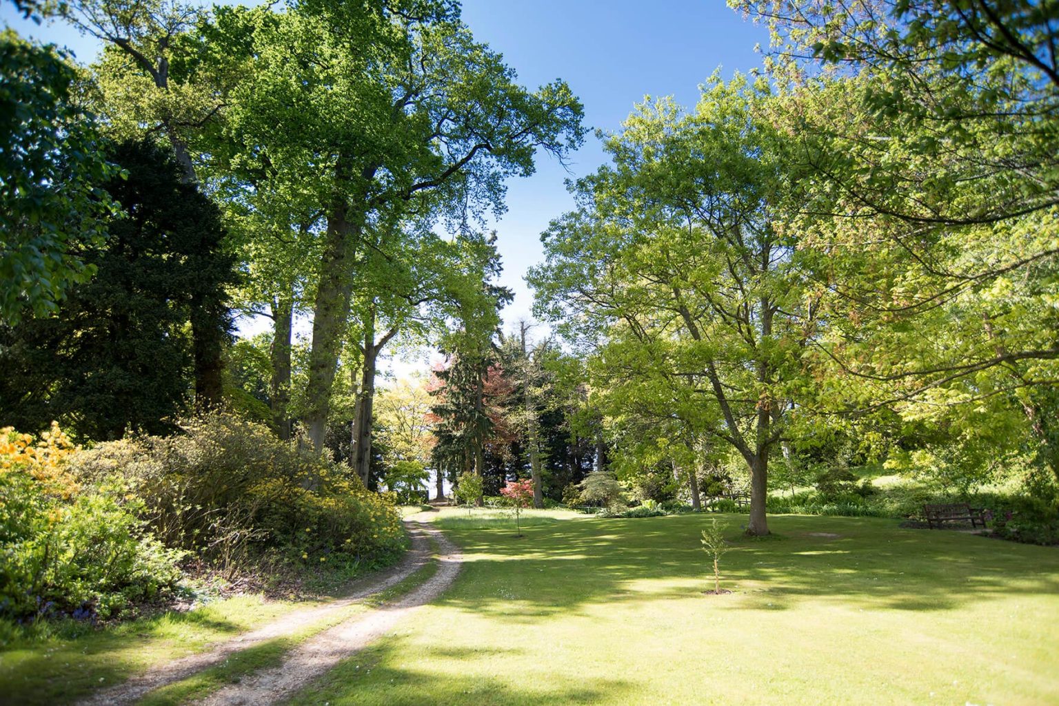 Englefield Estate gardens filming location