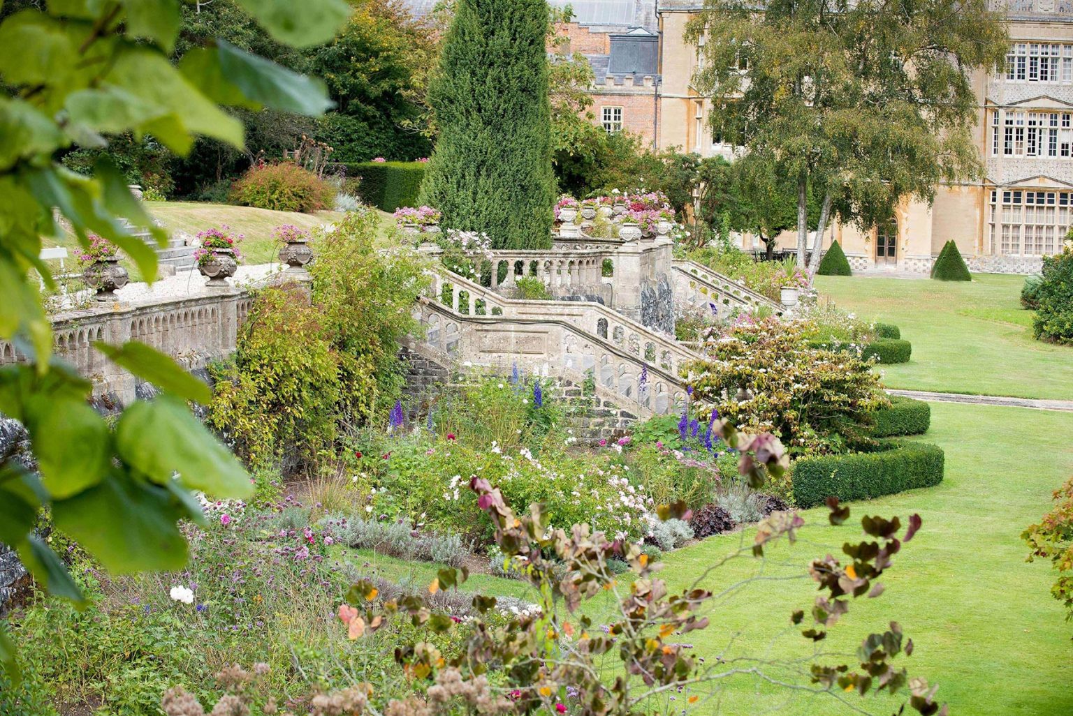 Englefield Estate gardens filming location