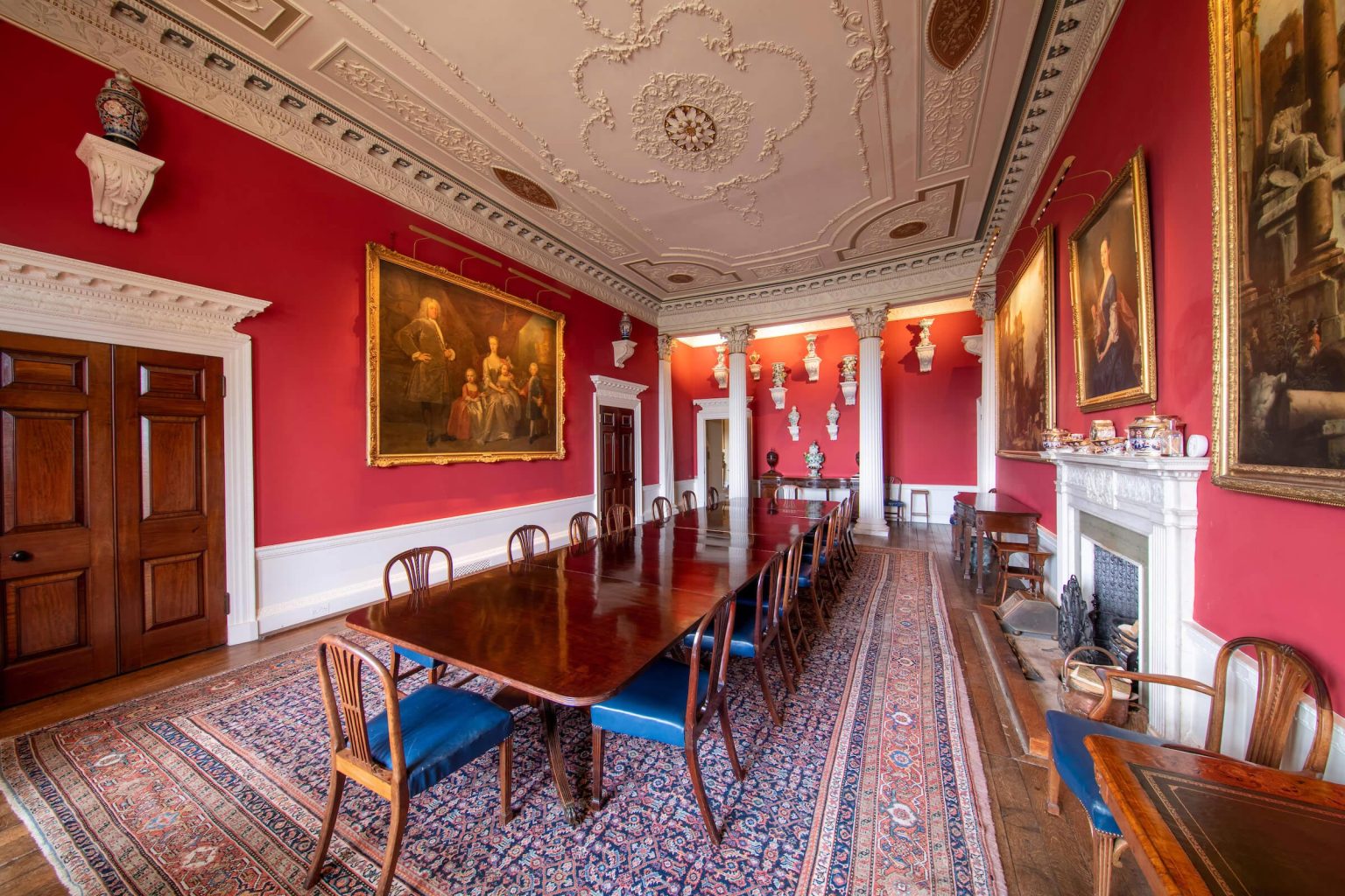 Englefield House Dining Room Filming Location