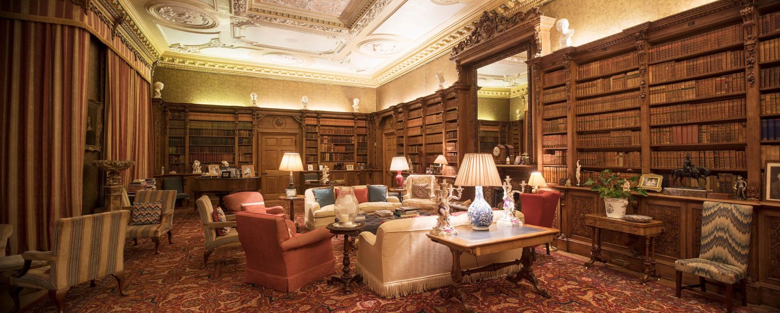 Englefield House Library Filming Location