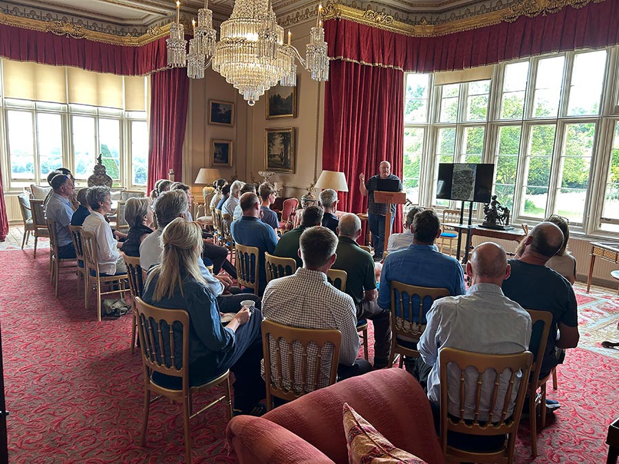 Gabe Brown presentation at Englefield Estate