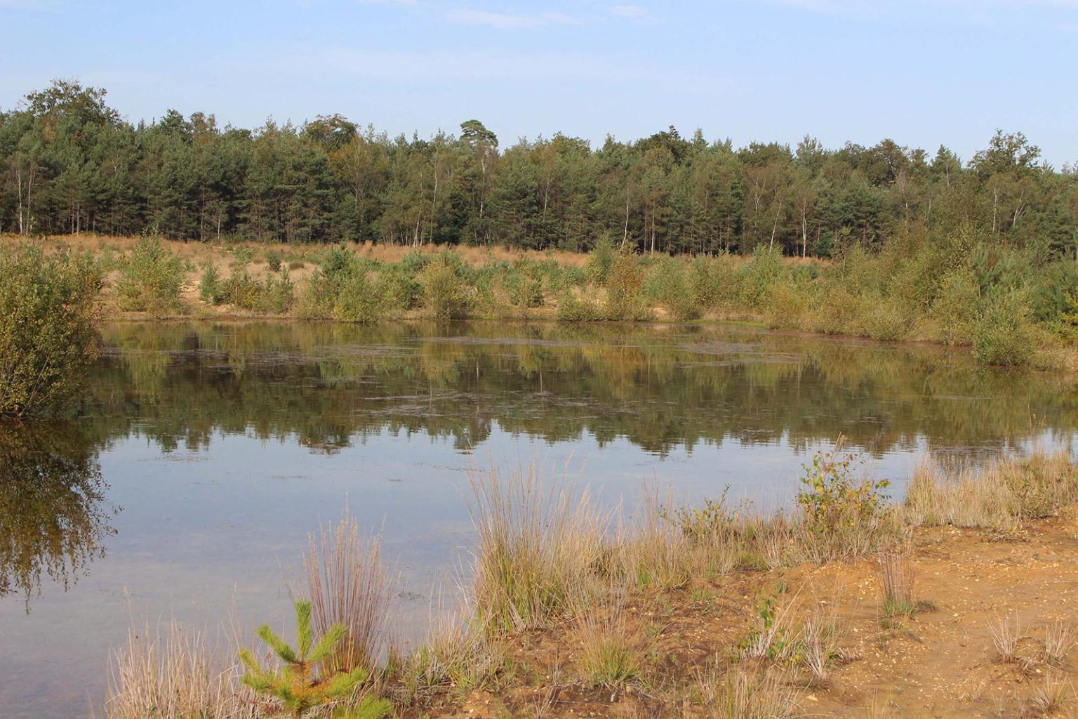 Lake in England for Filming Location