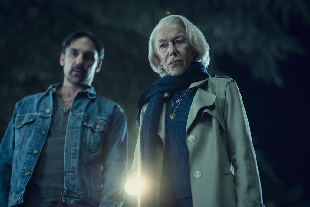 Thursday Murder Club screen at Englefield House with Helen Mirren